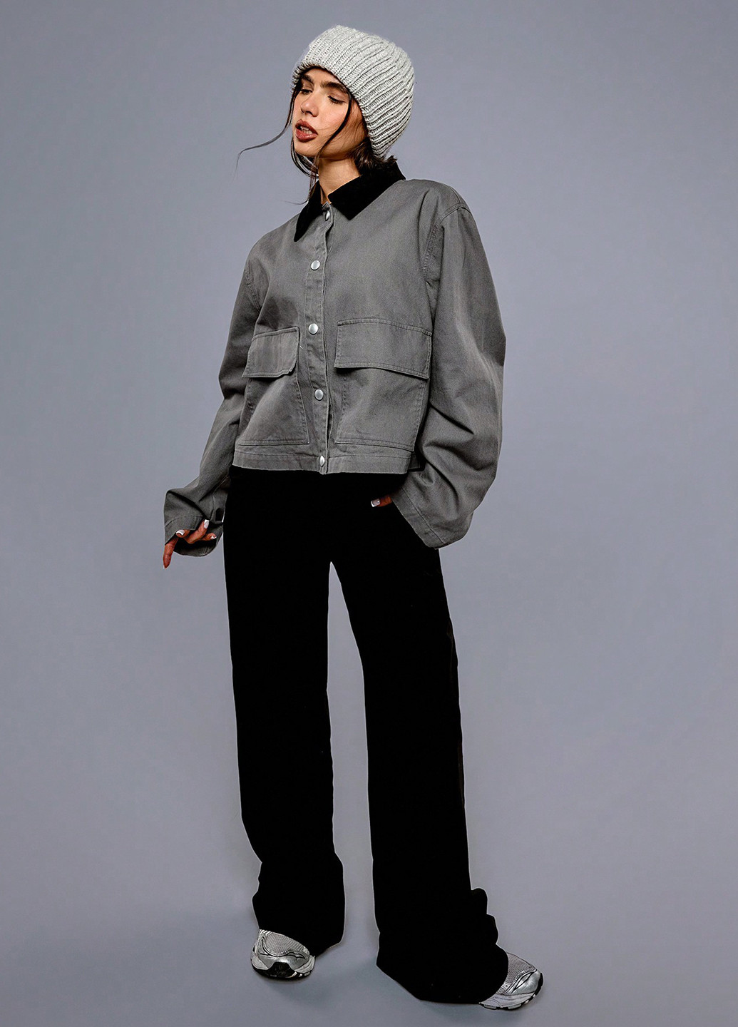 Куртка-сорочка SHEIN (332519814)