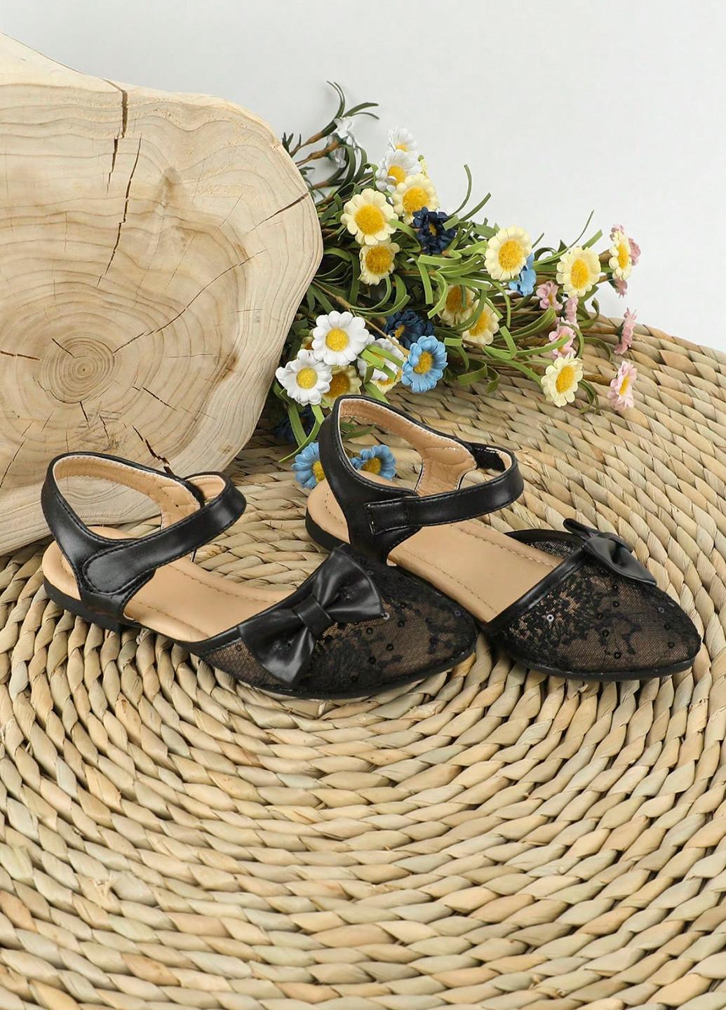 Туфли SHEIN с бантом, с пайетками (323464860)