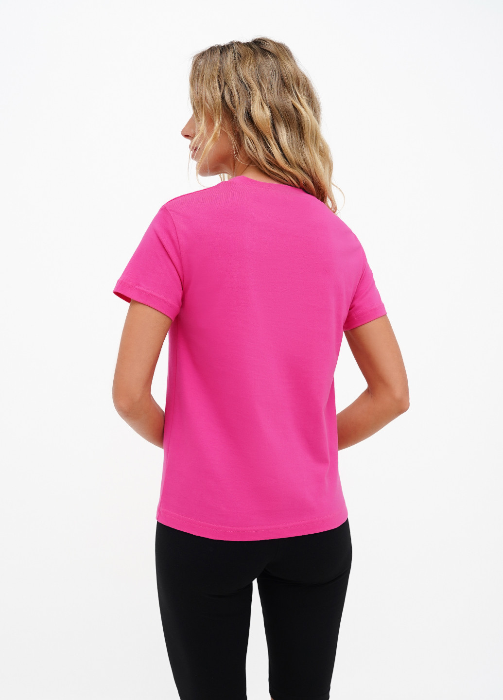 Малинова літня жіноча футболка KASTA design