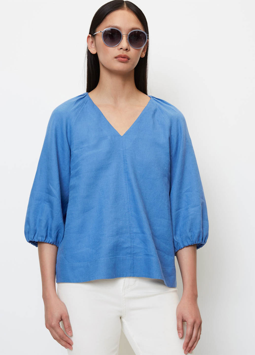 Синяя блуза Marc O'Polo