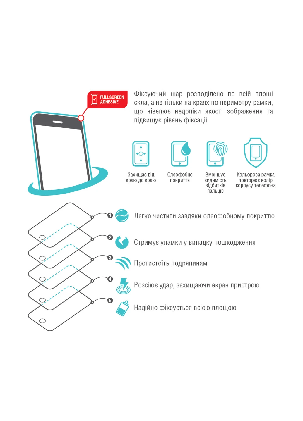 Захисне скло Full Glue для Xiaomi Mi 8 (чорне) Piko Full Glue для Xiaomi Mi 8 (черное) (130883605)