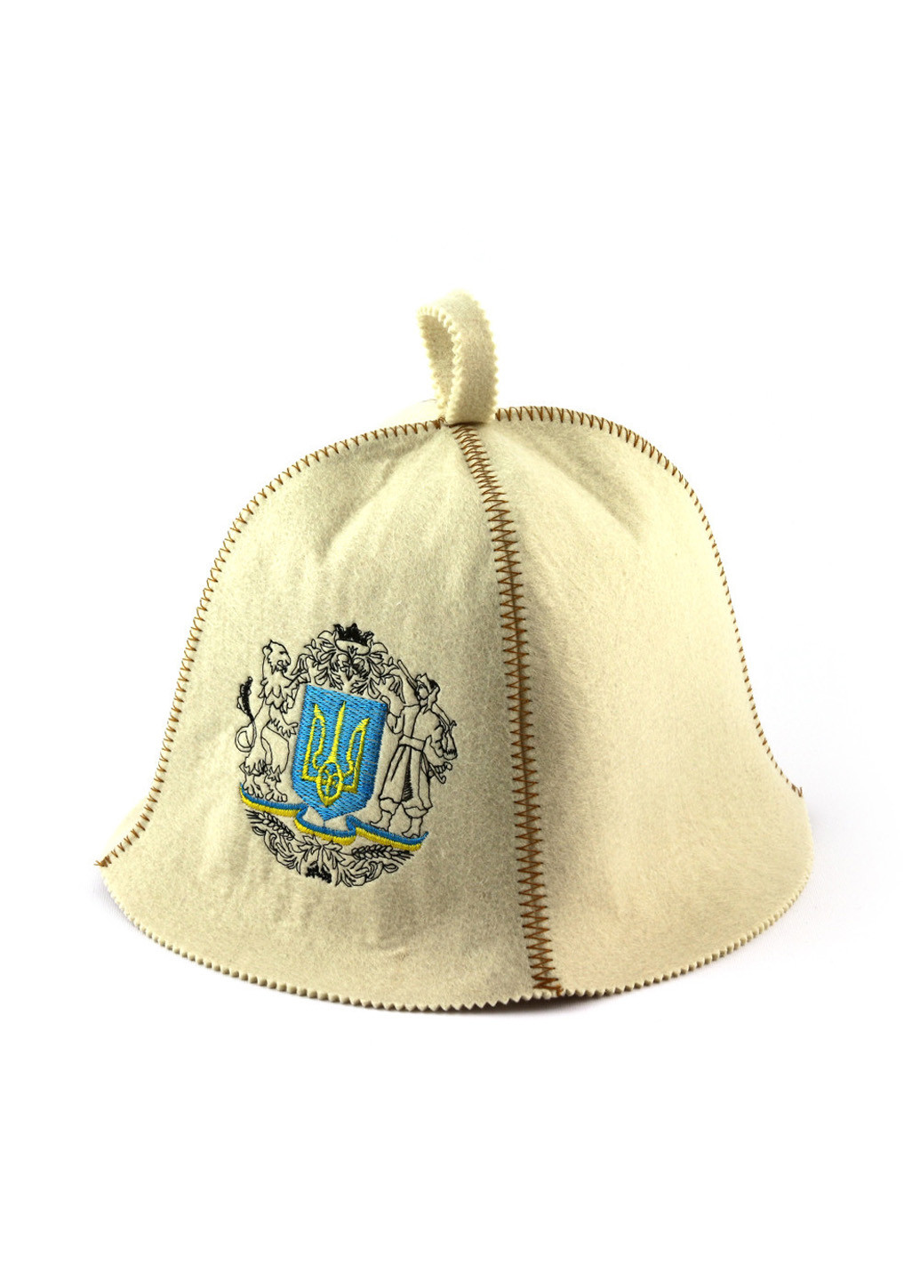 Шапка для сауны "Герб Украины" Luxyart (206021597)