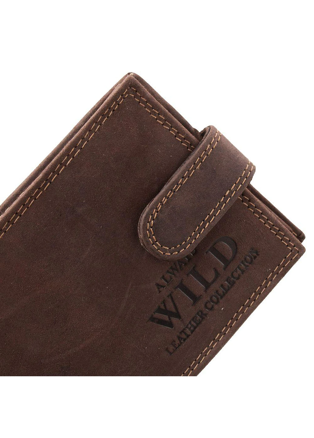 Чоловіче шкіряне портмоне 10,5х8,5х2 см Always Wild (232988447)