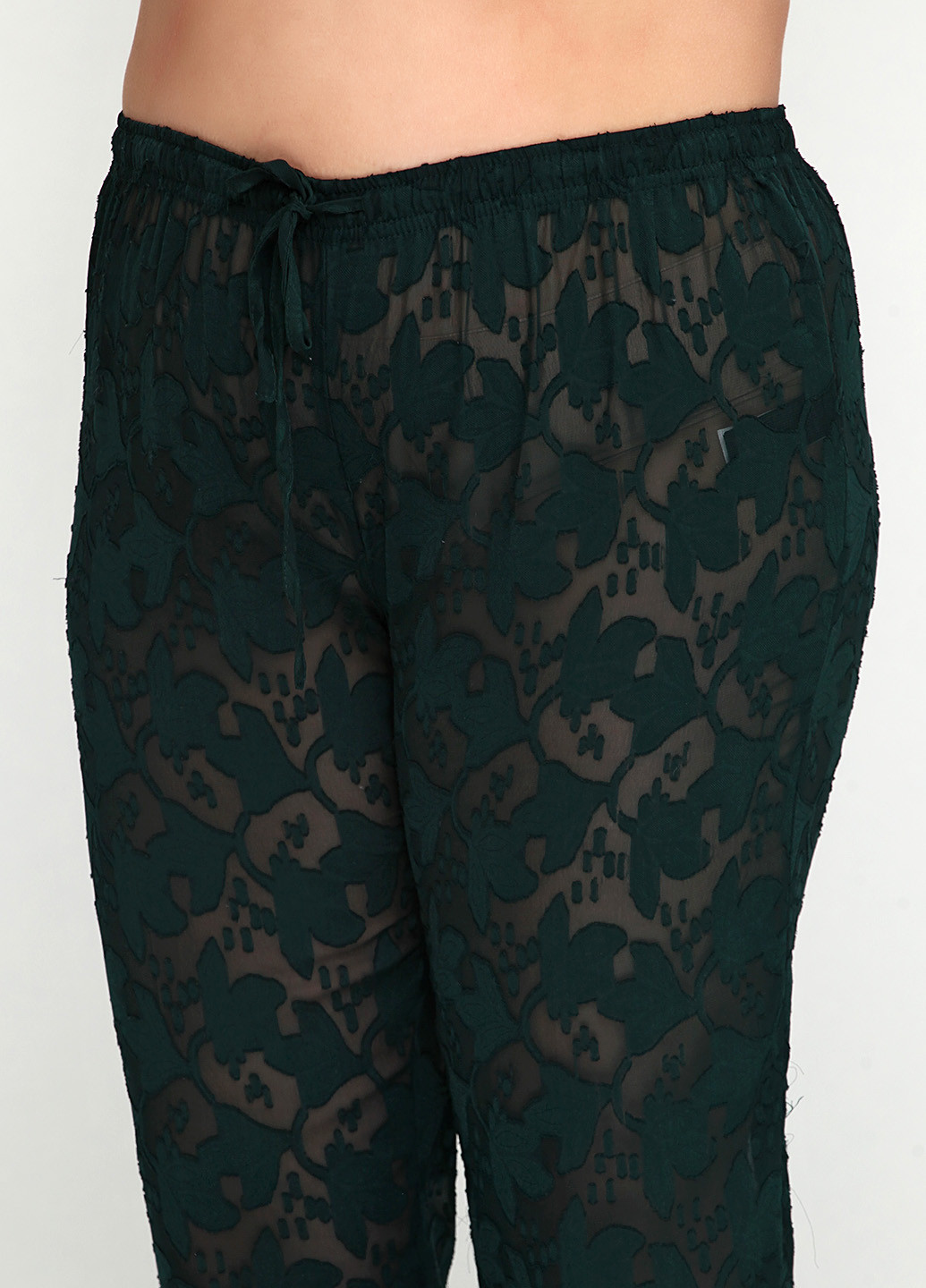Темно-зелена всесезон піжама (кофта, штани) Women'secret