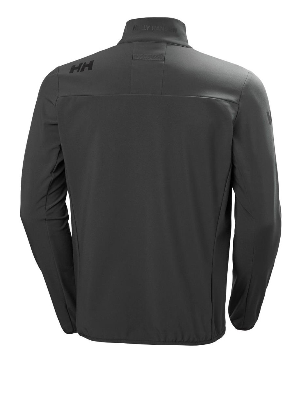 Черная демисезонная куртка 30223-980 Helly Hansen CREW SOFTSHELL JACKET 2.0