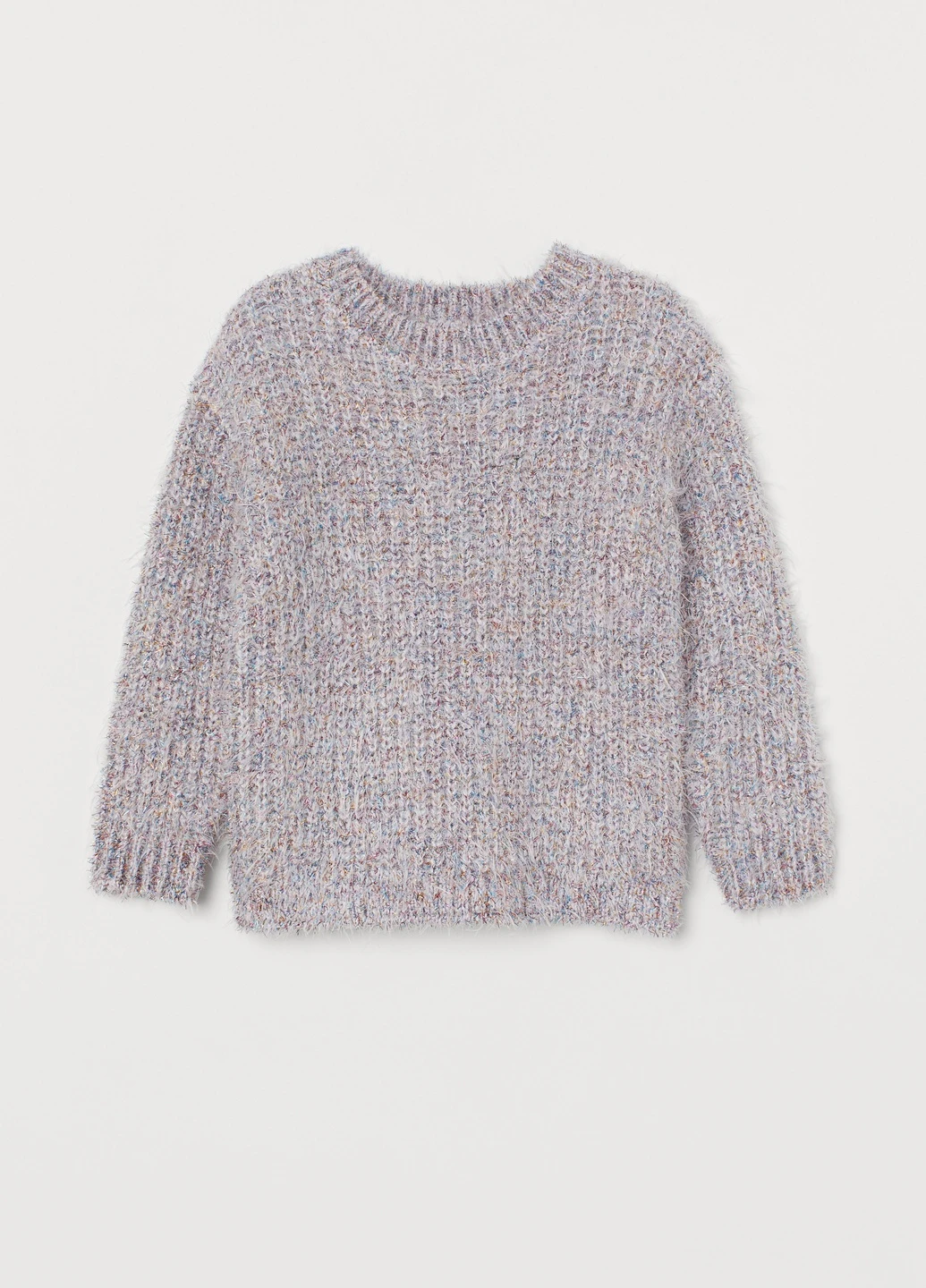 Сиреневый зимний джемпер H&M