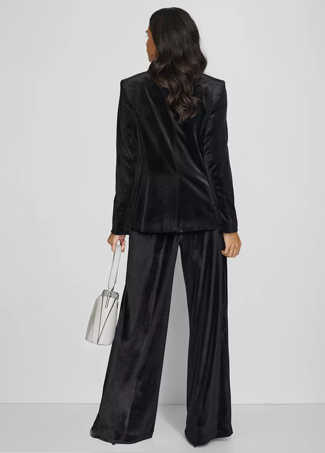 Черный женский жакет Calvin Klein однотонный - демисезонный