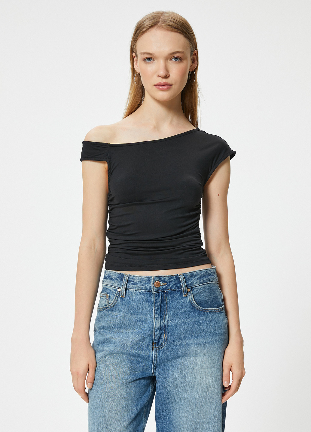 Чорна блуза KOTON