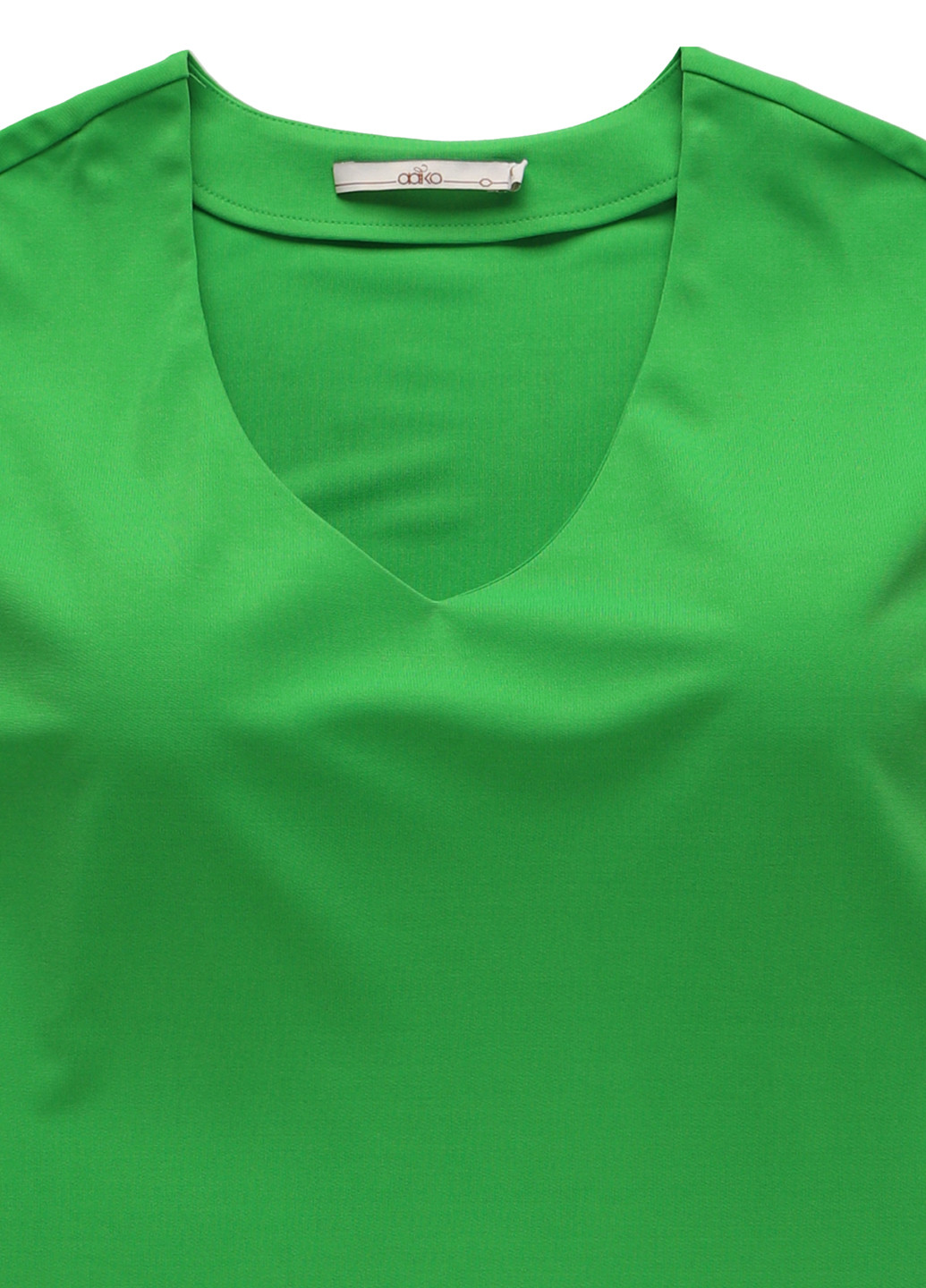 Зеленое кэжуал платье платье-футболка, силуэтная Aaiko однотонное