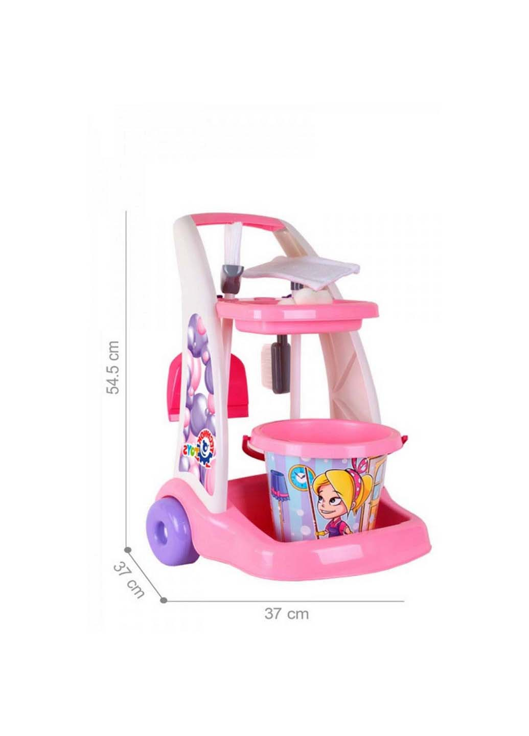 Игровой набор для уборки с тележкой ТехноК (255059101)