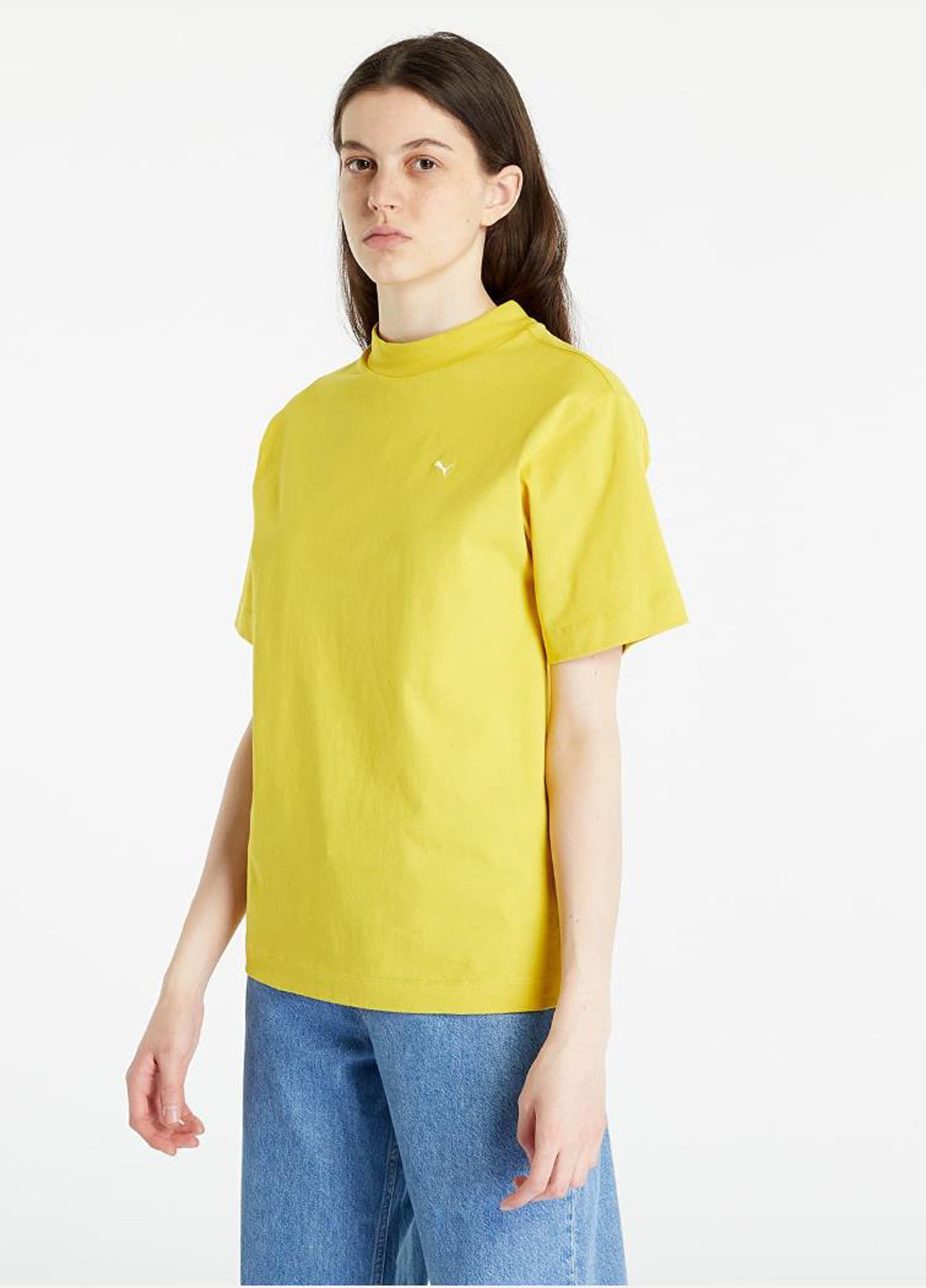 Футболка 53797741 Puma YONA SUNPŌ Mock Neck Tee - (319365910)