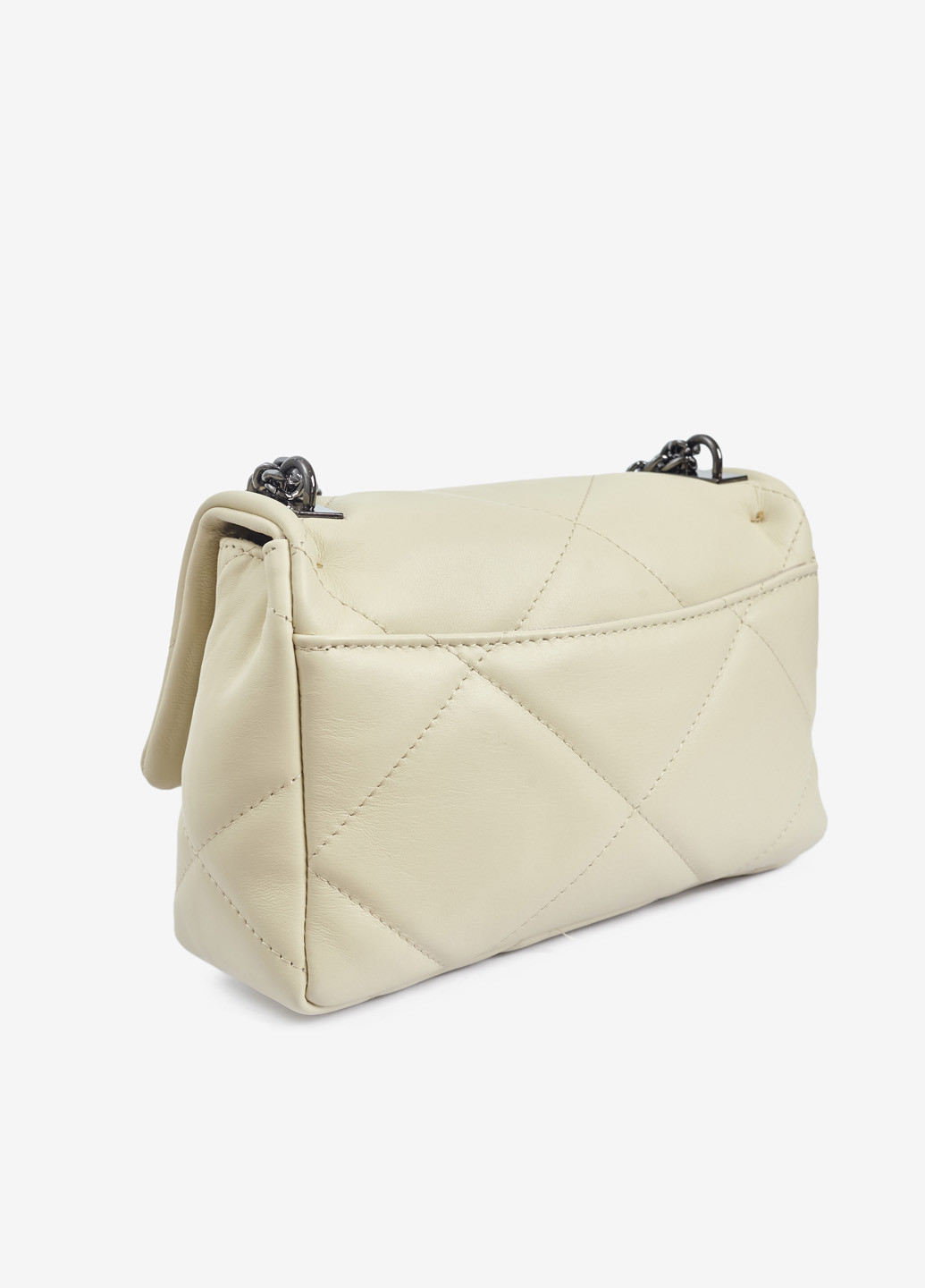 Сумка жіноча шкіряна на ланцюжку крос-боді середня Сrossbody Nappa Regina Notte (253255886)