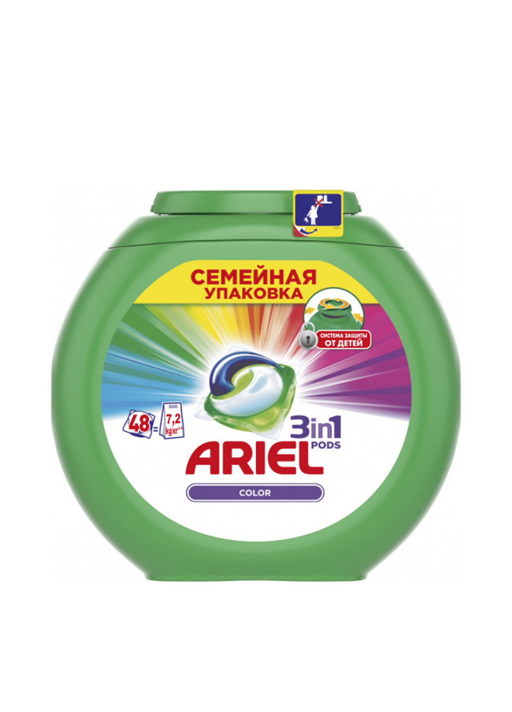 Капсулы для стирки цветных тканей (48 шт.) Ariel (132543318)