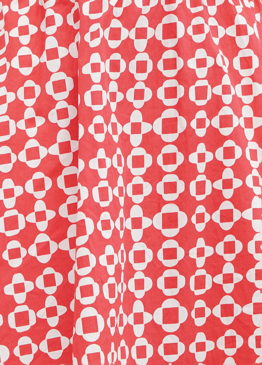 Красное кэжуал платье Boden с абстрактным узором