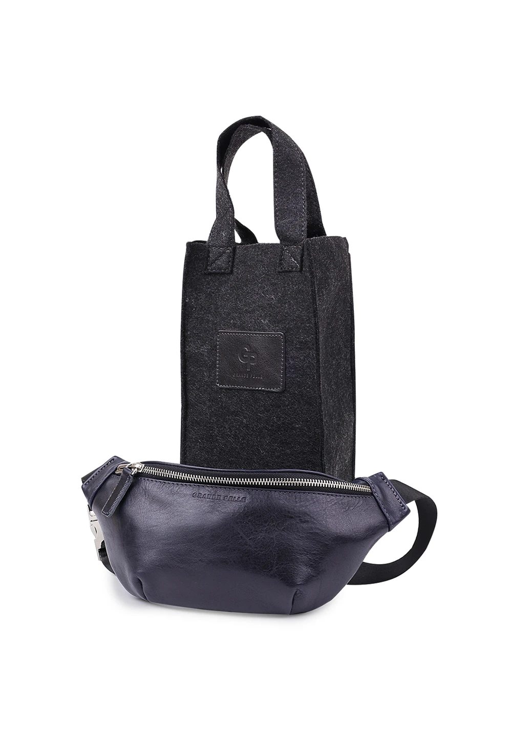 Кожаная бананка 26х13х7 см Grande Pelle (252415914)