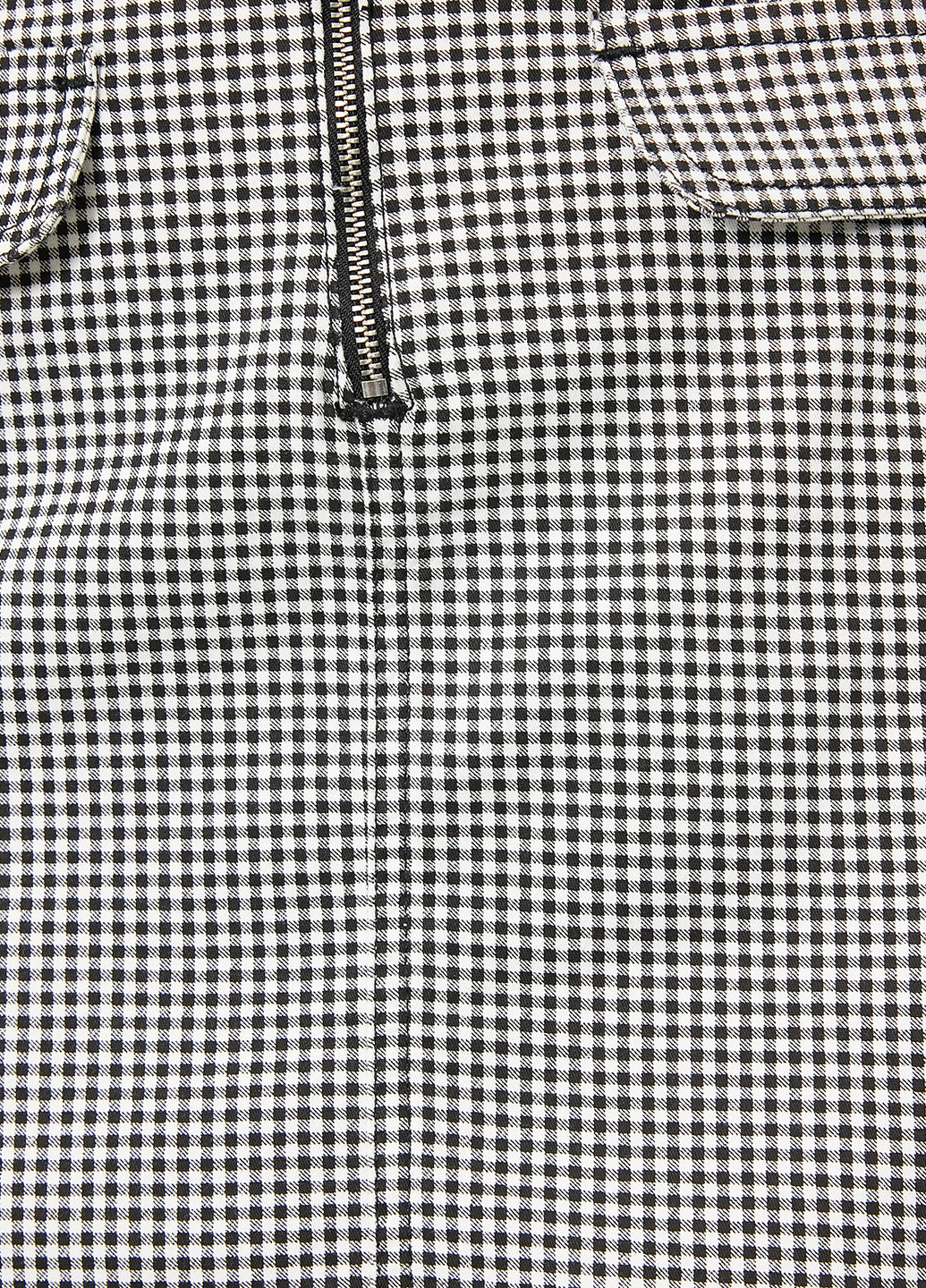 Черно-белая кэжуал в клетку юбка KOTON