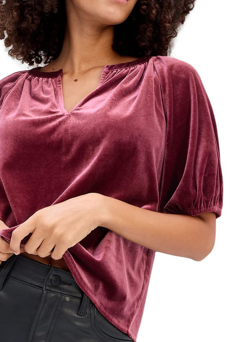 Бордова блузка Gap