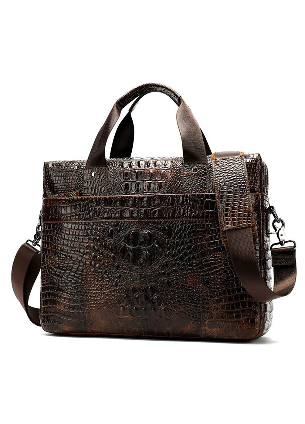 Мужская кожаная сумка 40х34х5,5 см Vintage (229459908)