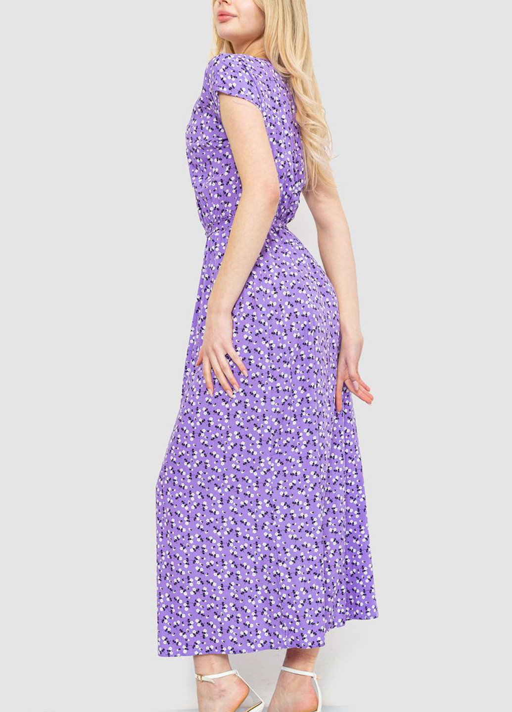 Бузкова кежуал сукня Ager з квітковим принтом