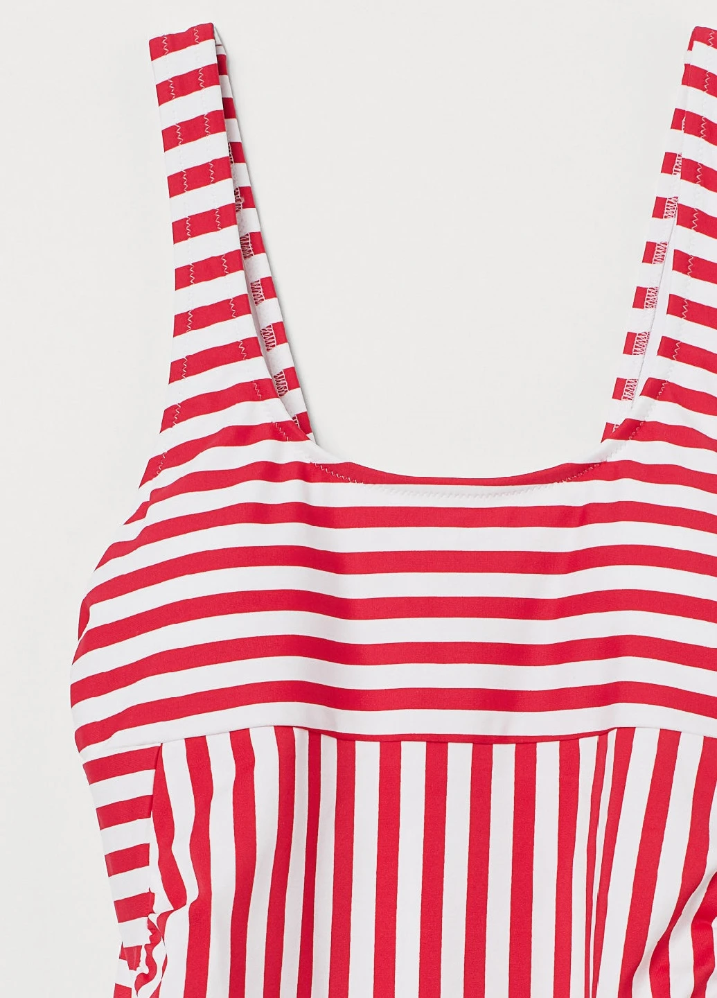 Червоний літній купальник для вагітних H&M