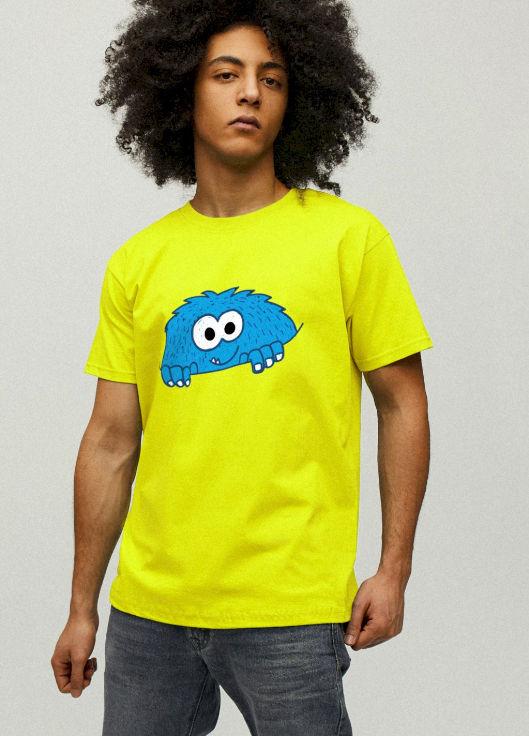 Жовта футболка чоловіча YAPPI