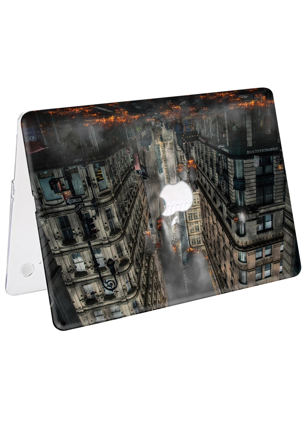 Чохол пластиковий для Apple MacBook Air 13 A1932 / A2179 / A2337 Беттері Парк сіті (explosion Battery Park City) (9656-2502) MobiPrint (218858100)