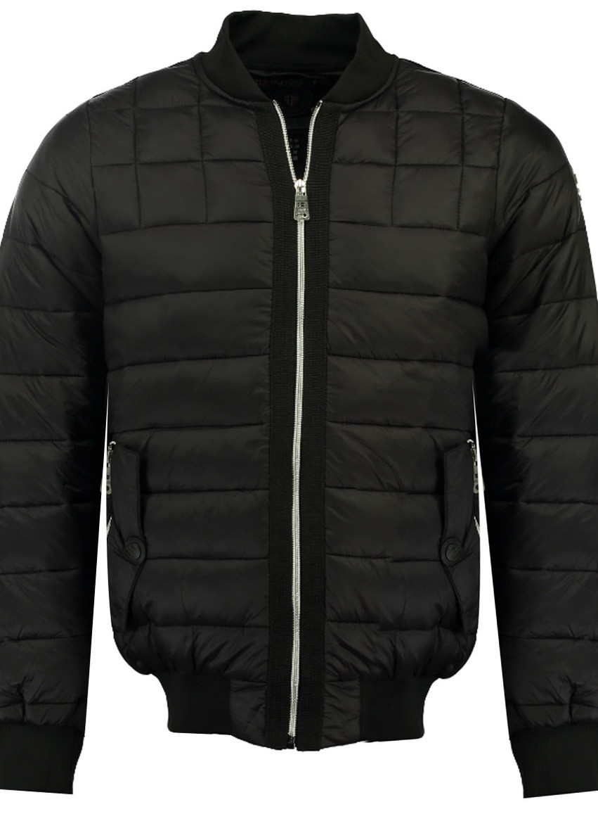 Черная зимняя куртка Geographical Norway APRIDOR MEN 001