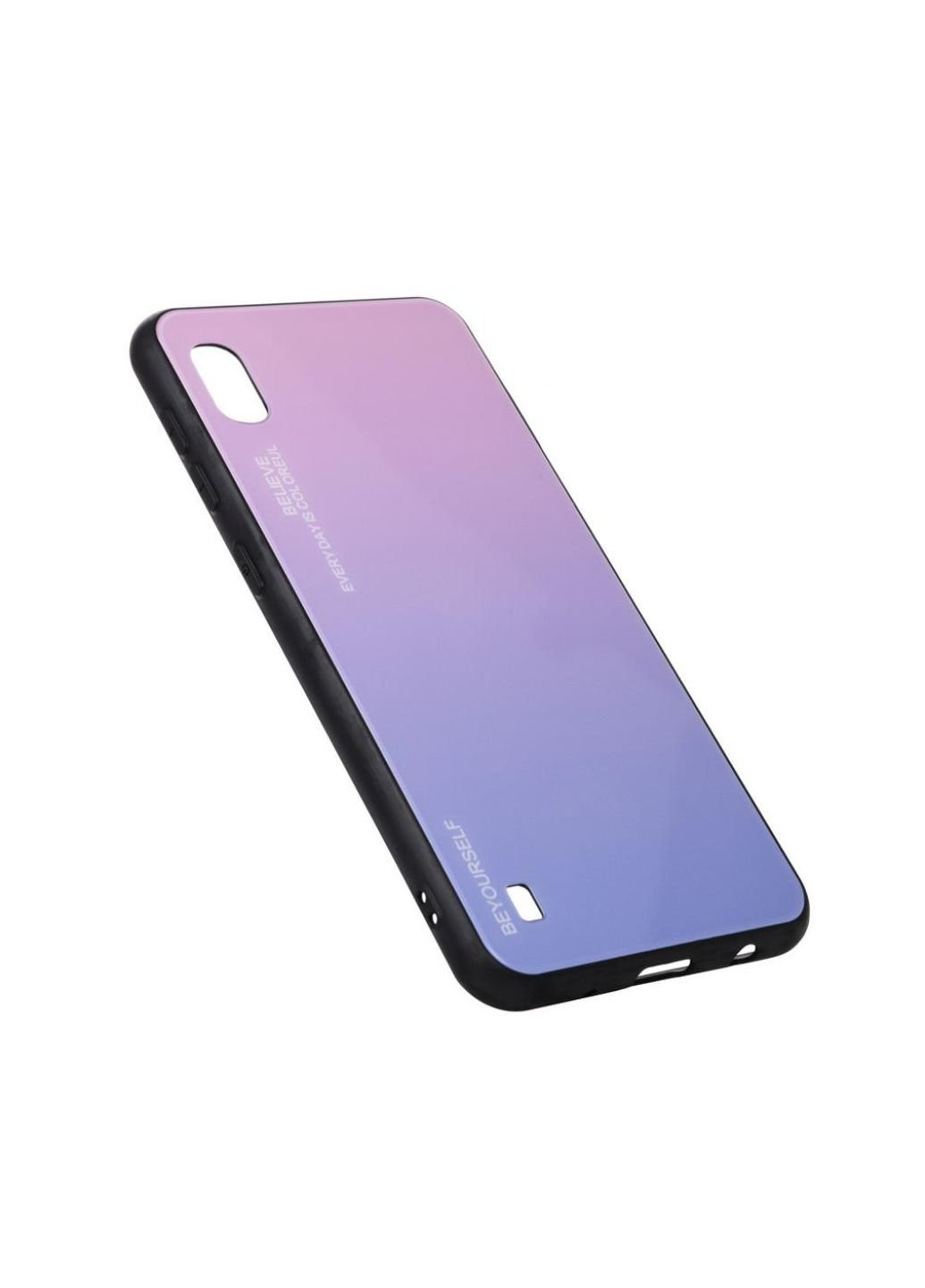 Чохол для мобільного телефону Gradient Glass для Samsung Galaxy A20s 2019 SM-A207 Pink-Pur (704431) BeCover (252569780)