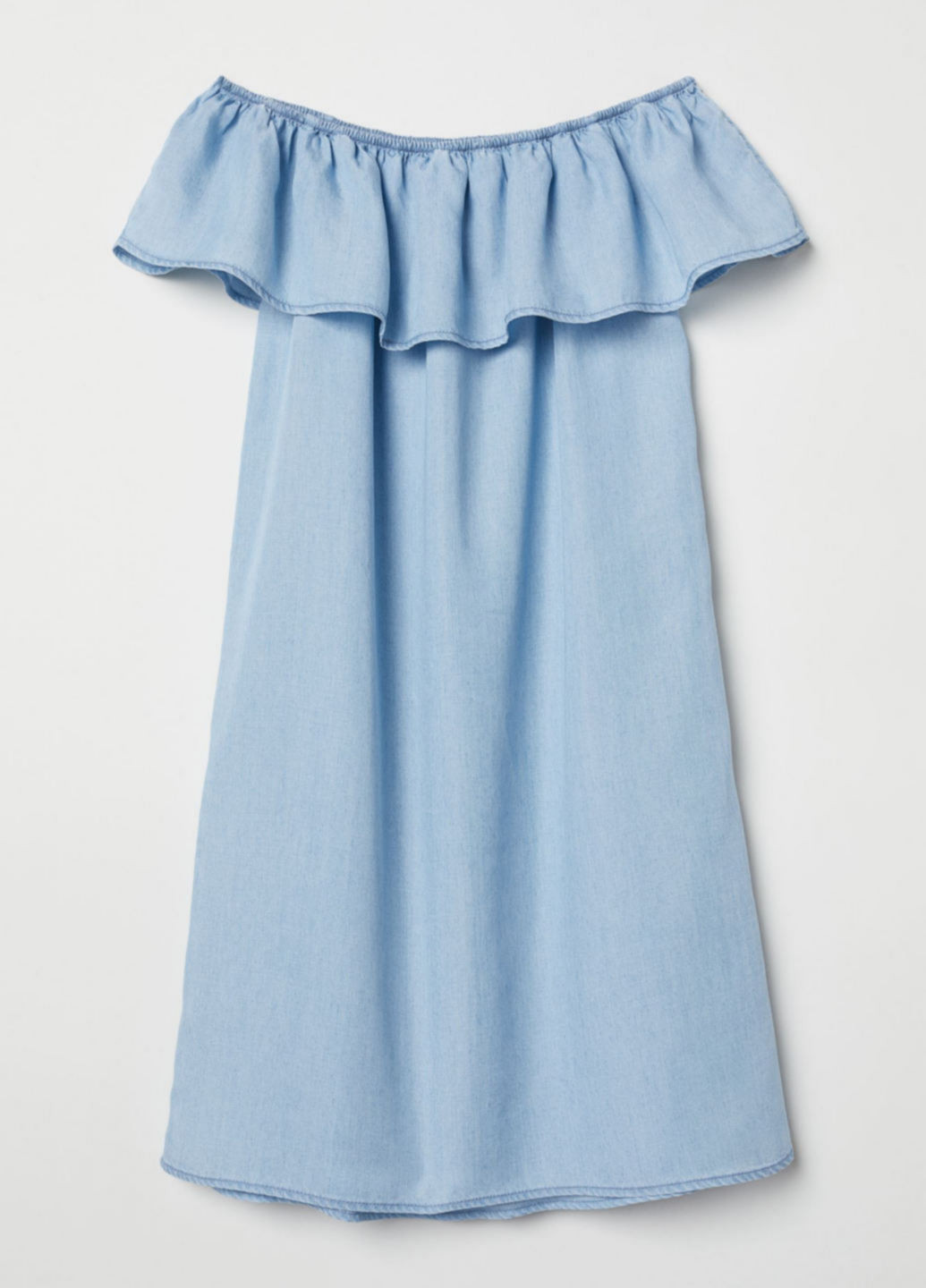 Голубое платье H&M (267312600)