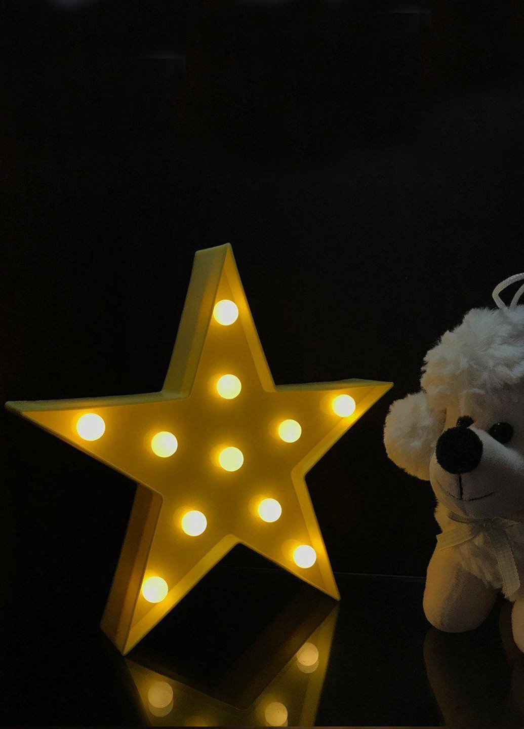 LED светильник ночник Звездочка Декоративный Funny Lamp Star UFT (246423884)