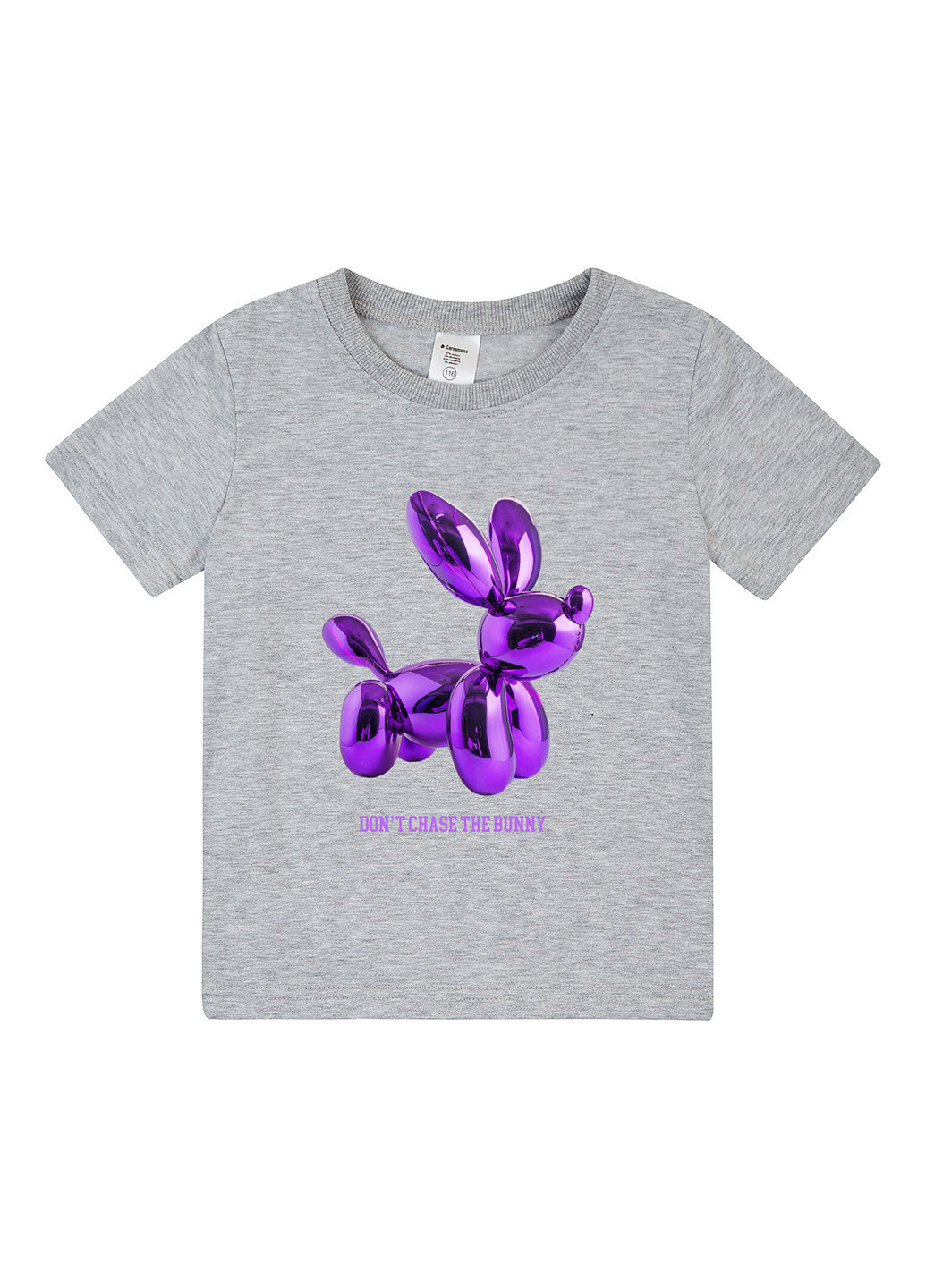 Серая летняя футболка Garnamama