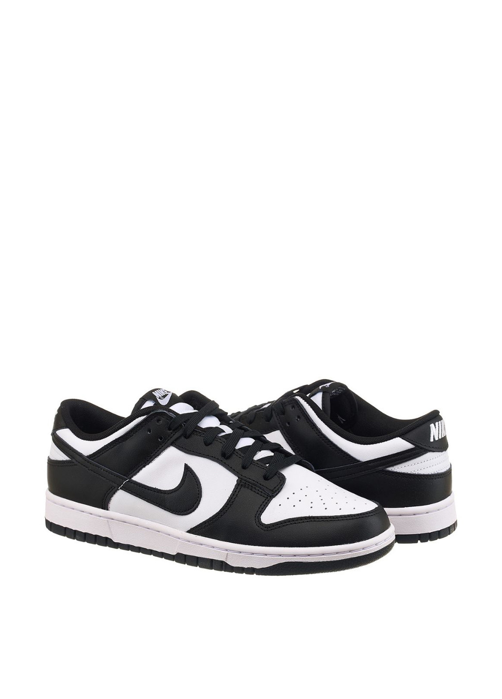 Черно-белые демисезонные кроссовки dd1391-100 Nike DUNK LOW RETRO