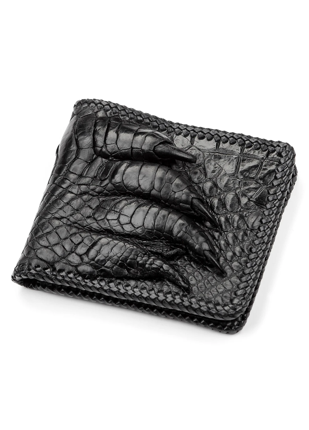 Чоловік шкіряний гаманець 11,5х9,5 см Crocodile leather (229460344)