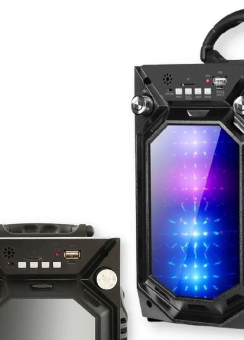Портативная колонка чемодан MN07 20Вт USB, AUX, FM, Bluetooth коричневая (lp-84860) XPRO (254455891)
