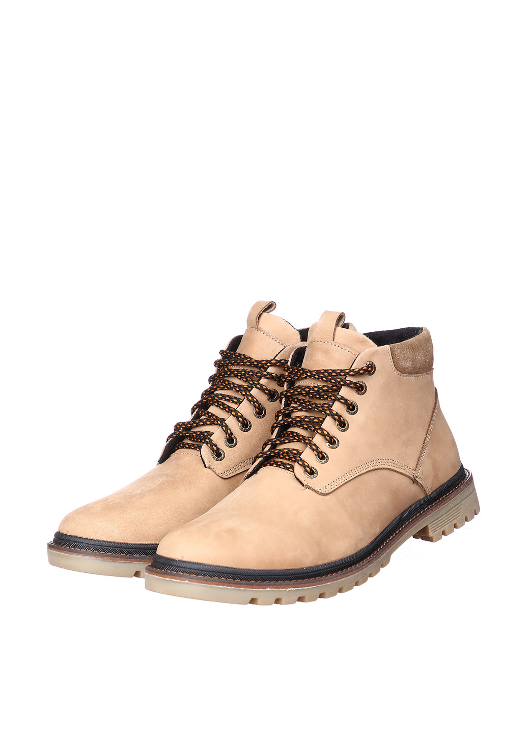 Песочные зимние ботинки тимберленды Bastion