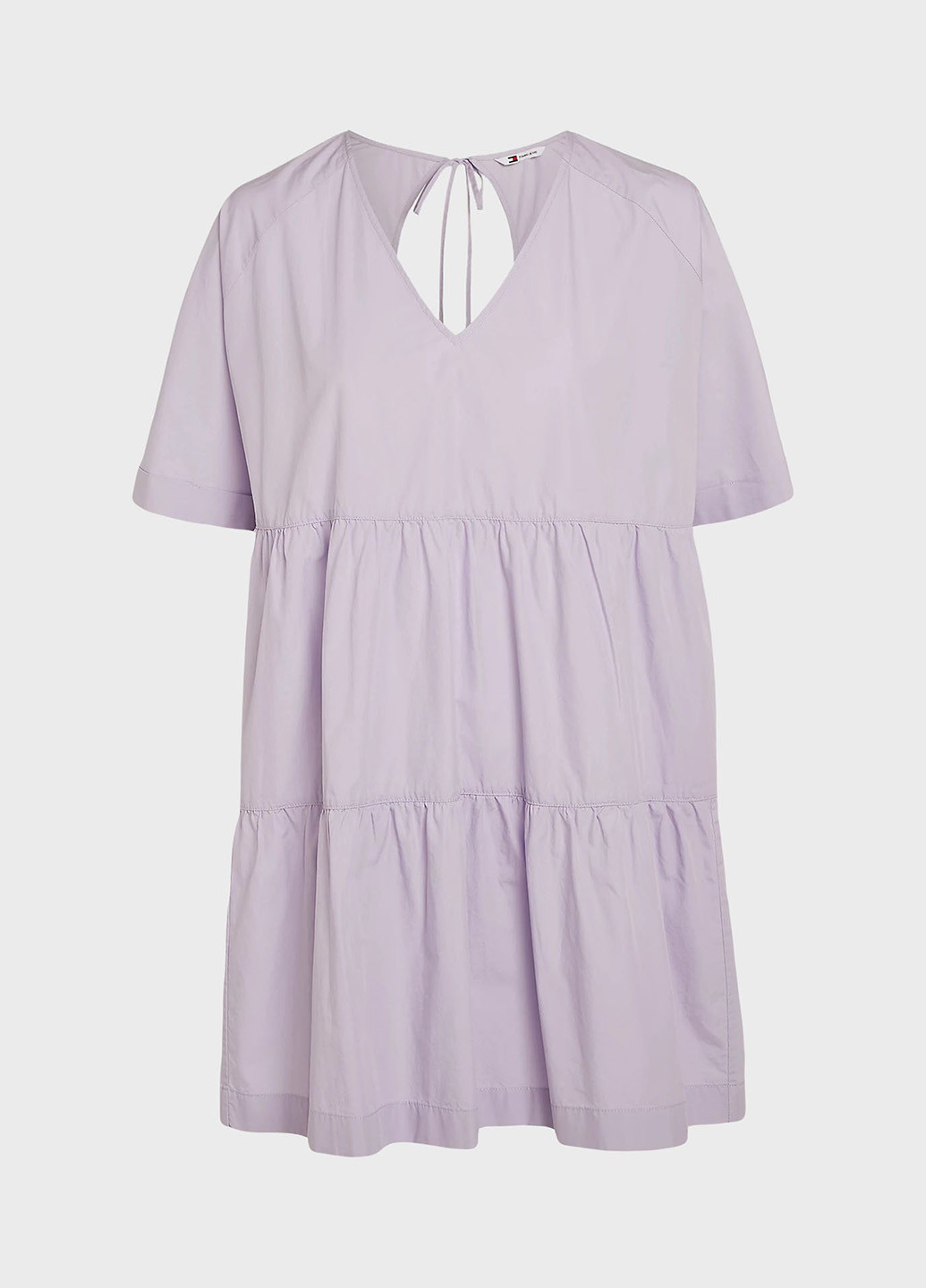 Бузкова кежуал сукня оверсайз Tommy Jeans однотонна