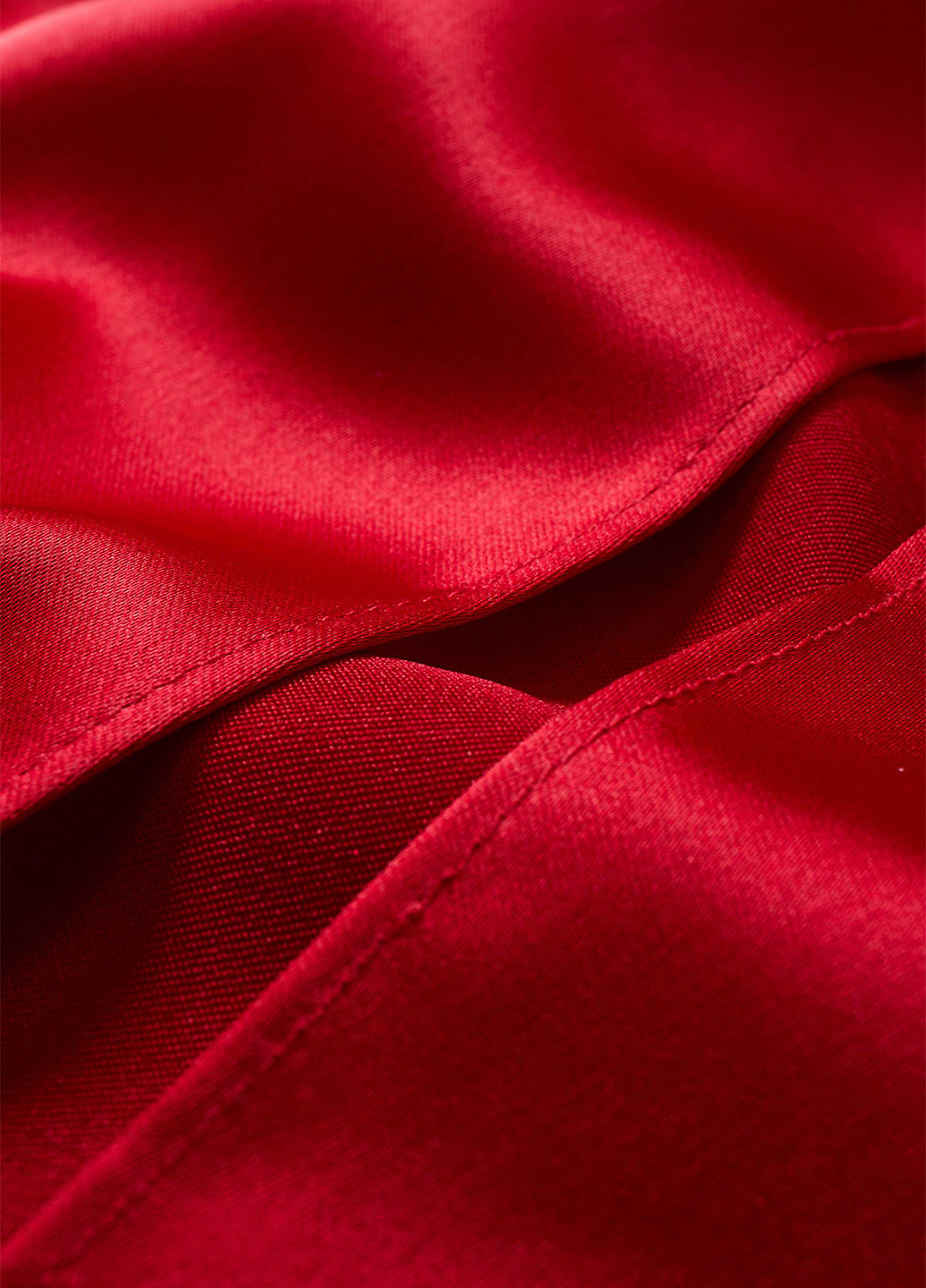 Красное вечернее платье на одно плечо C&A однотонное