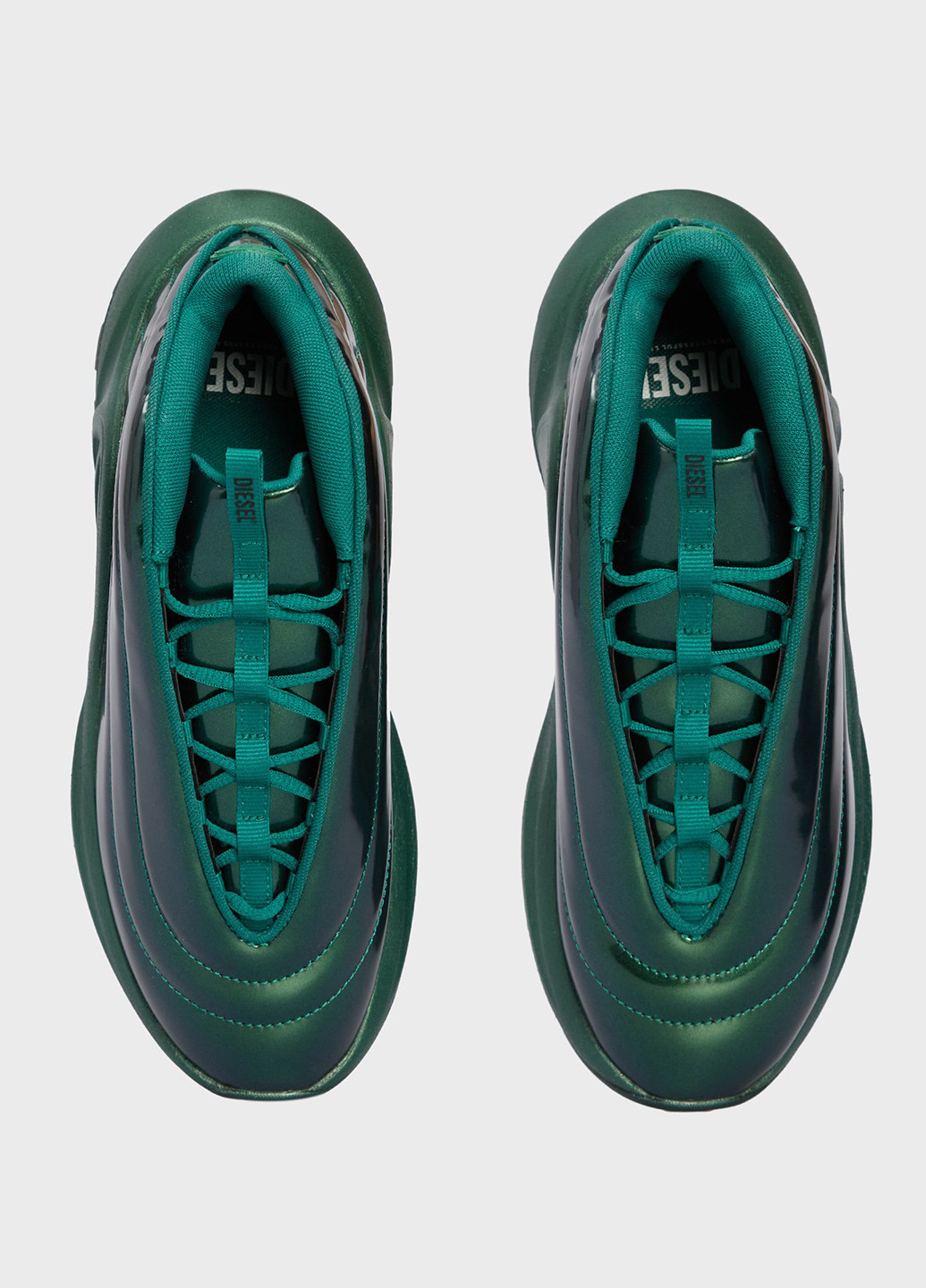 Зеленые всесезонные кроссовки Diesel