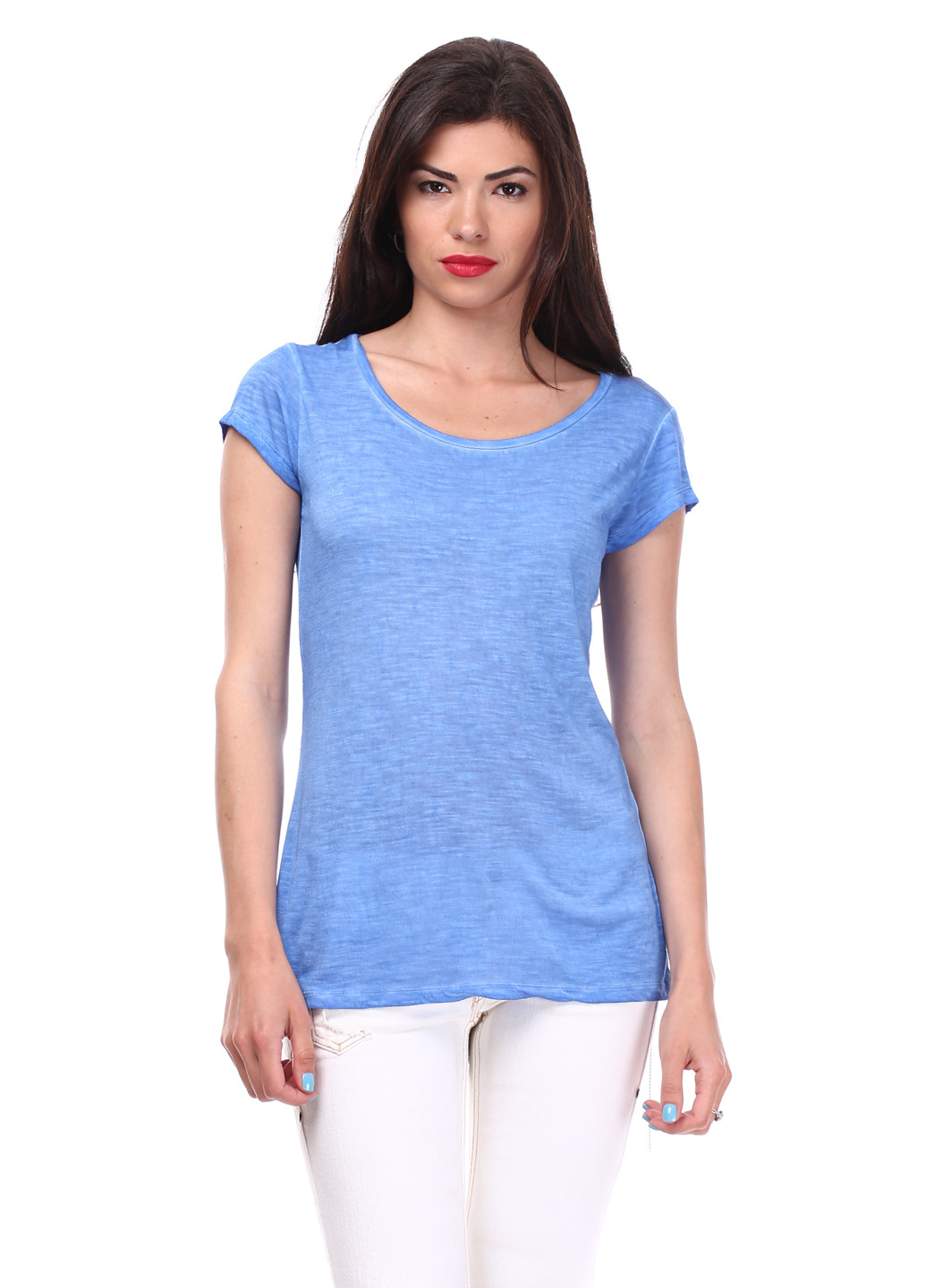 Синя літня футболка Kayla