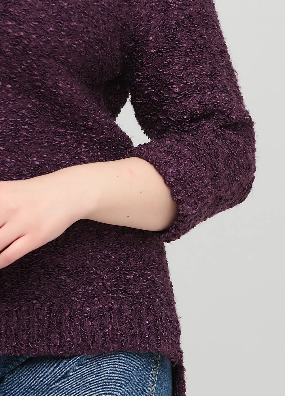 Фиолетовый демисезонный свитер F&F