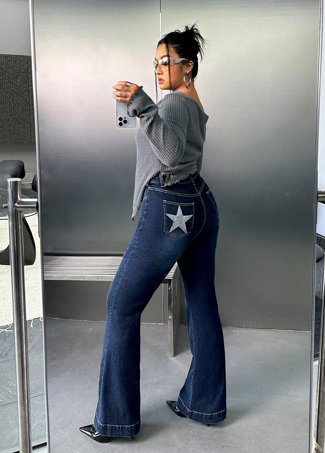 Джинсы SHEIN - (337833845)