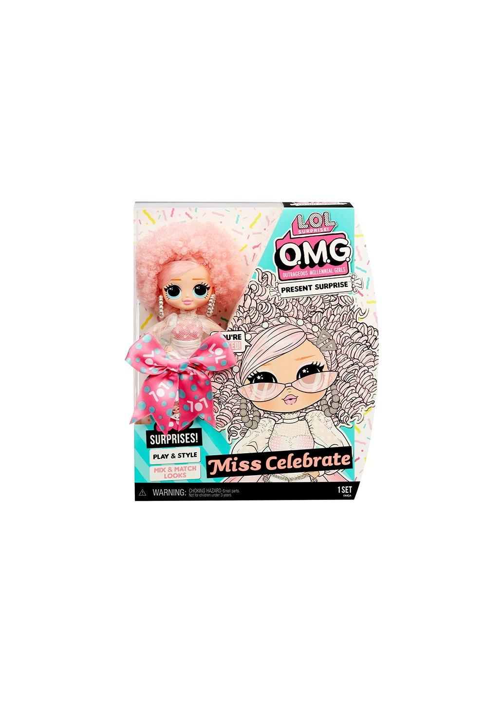Кукла серии "O.m.g." S2 - Именинница (с аксессуарами) L.O.L. Surprise! 579755 (255292220)