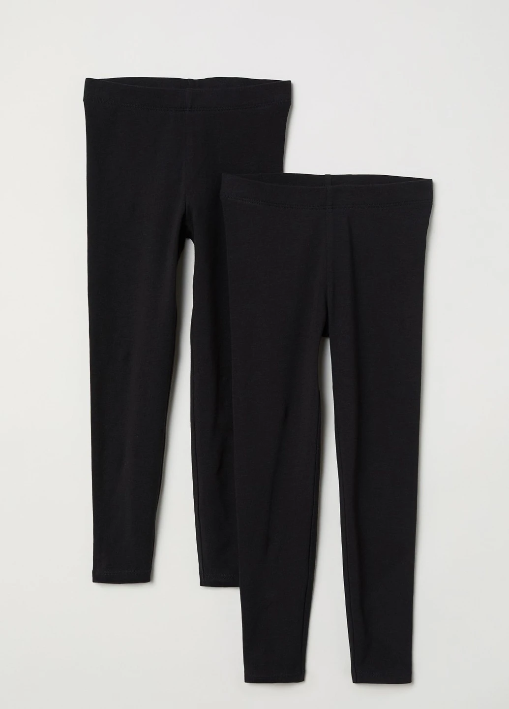 Черные демисезонные легинсы H&M Basic