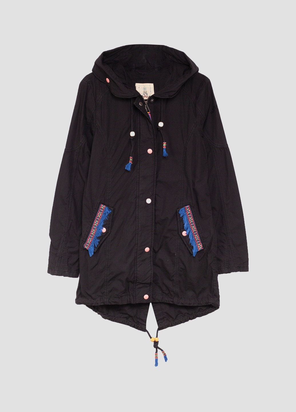 Чорна демісезонна куртка myMO