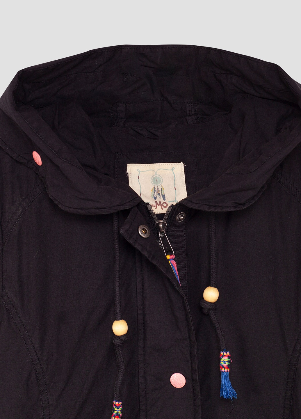 Чорна демісезонна куртка myMO