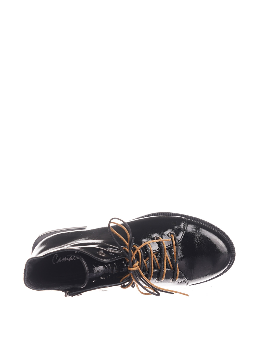 Осенние ботинки Camalini со шнуровкой, лаковые