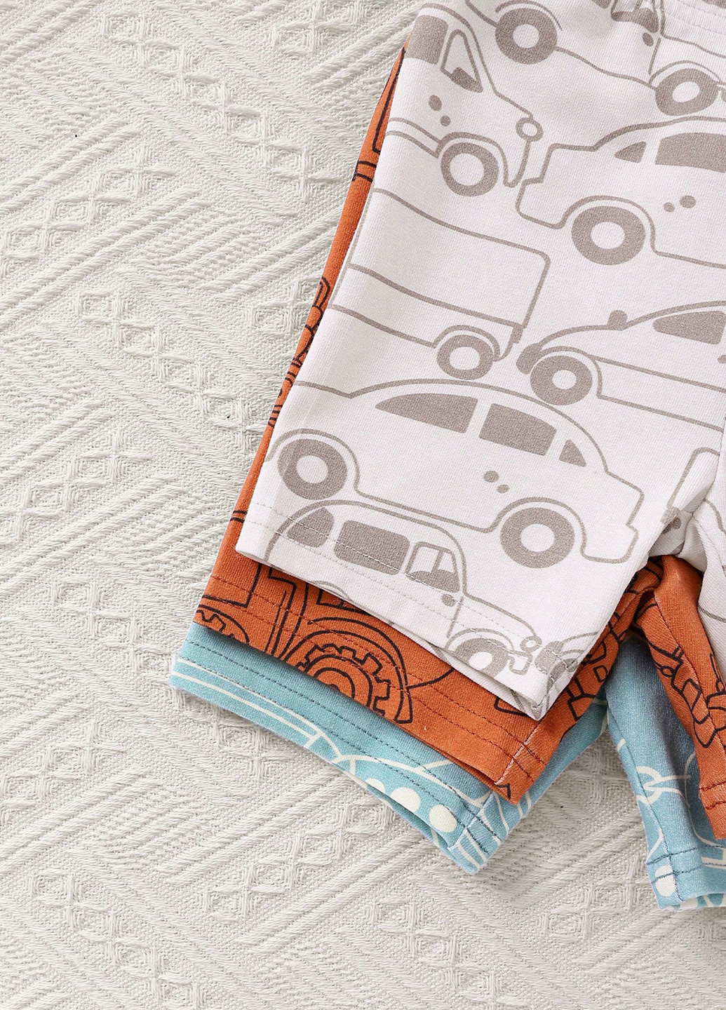 Комбинированная всесезон пижама (футболка, шорты)(3 шт.) футболка + шорты SHEIN