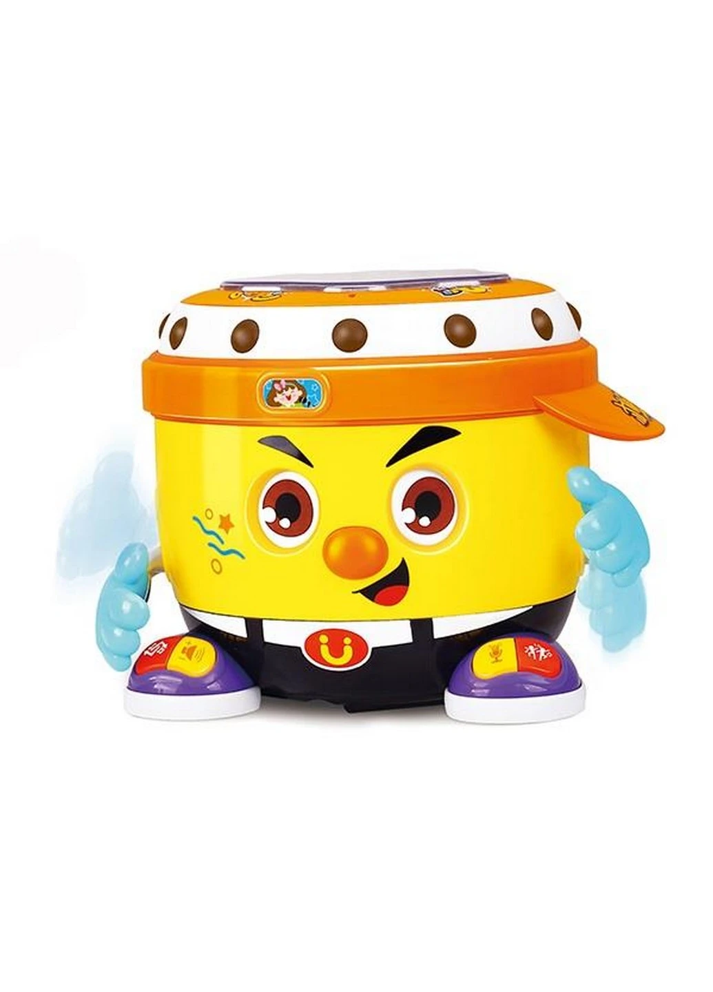 Іграшка Веселий барабан 18,5х18,5х15 см Hola Toys (228856462)