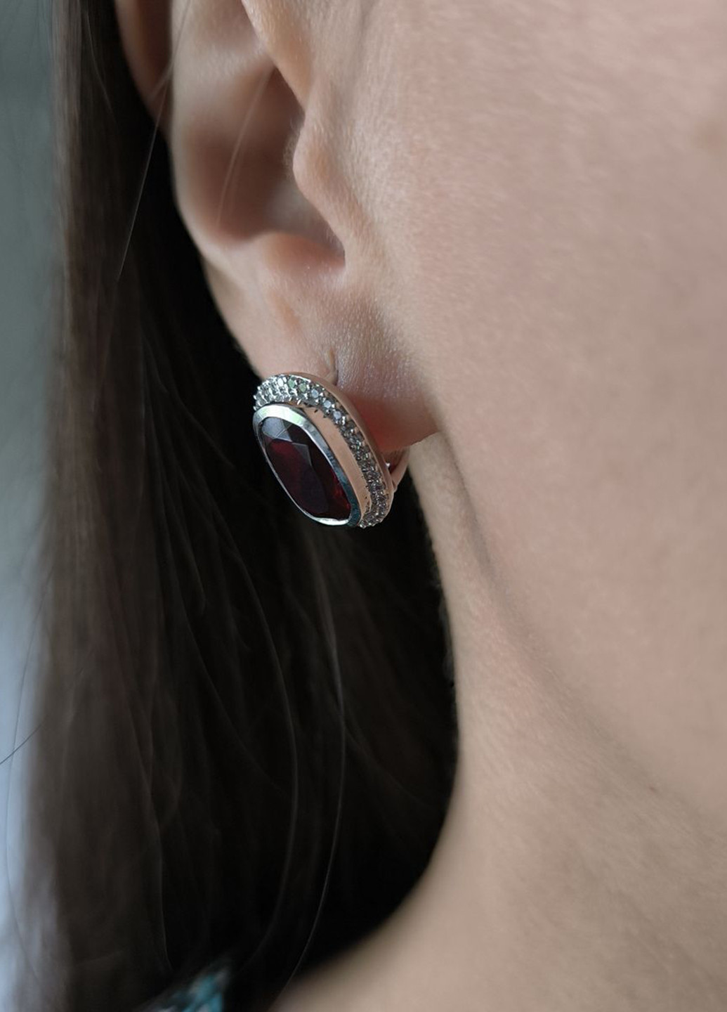 Серьги Silver Flame (354214683)