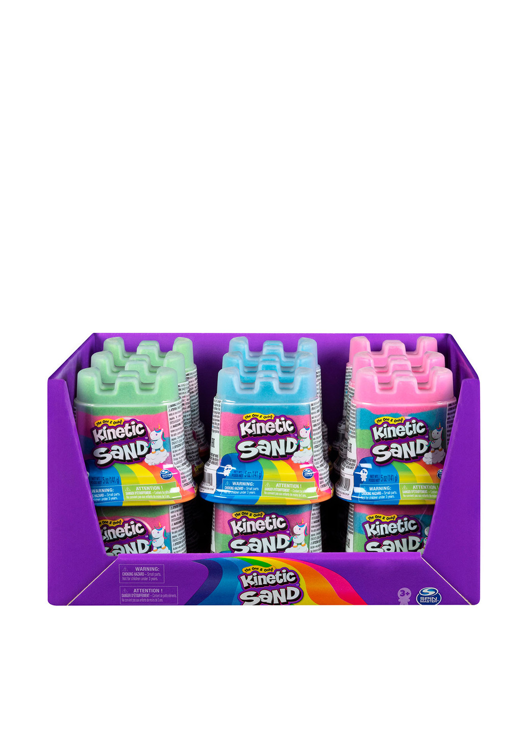 Песок для детского творчества - МИНИ-КРЕПОСТЬ (разноцветный, 141 g) Kinetic Sand (200823362)
